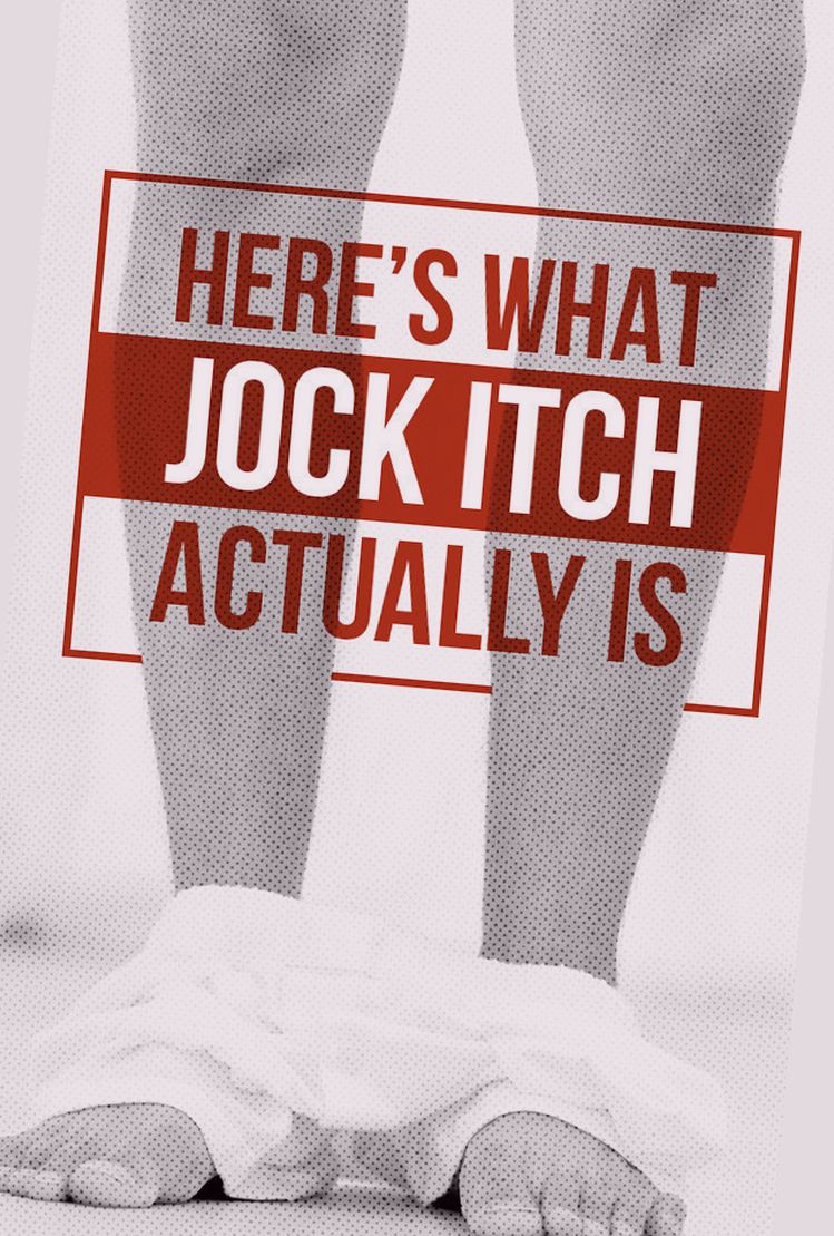 What does jock itch look like?